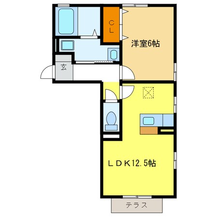 サンライズの物件間取画像